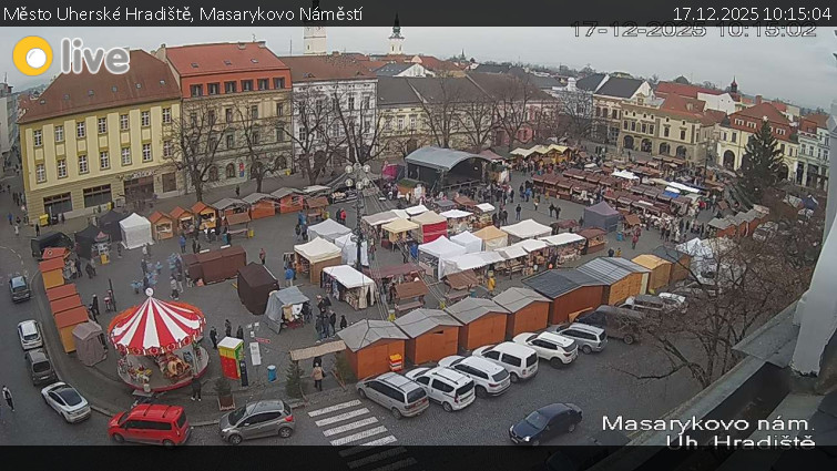 Město Uherské Hradiště - Masarykovo Náměstí - 17.12.2025 v 10:15