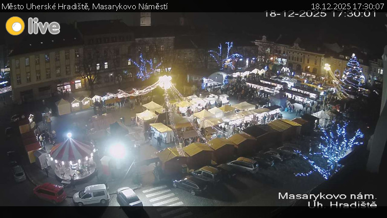 Město Uherské Hradiště - Masarykovo Náměstí - 18.12.2025 v 17:30