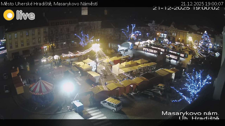 Město Uherské Hradiště - Masarykovo Náměstí - 21.12.2025 v 19:00