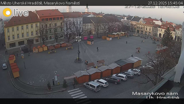 Město Uherské Hradiště - Masarykovo Náměstí - 27.12.2025 v 15:45