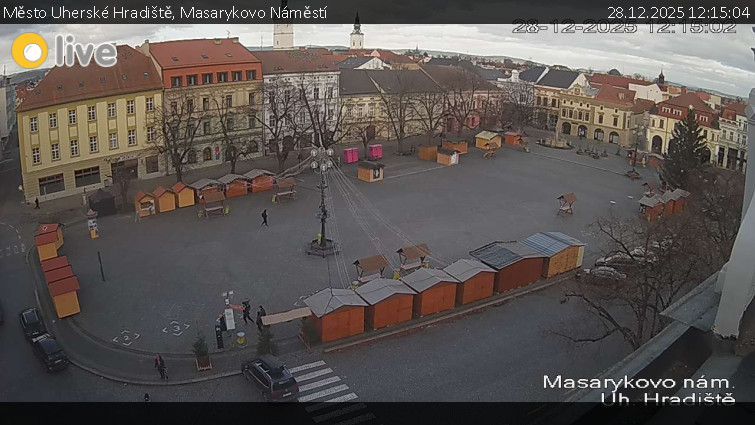 Město Uherské Hradiště - Masarykovo Náměstí - 28.12.2025 v 12:15