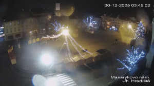 Město Uherské Hradiště - Masarykovo Náměstí - 30.12.2025 v 03:45