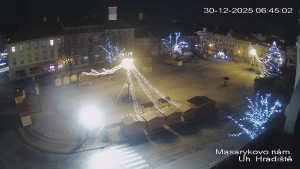 Město Uherské Hradiště - Masarykovo Náměstí - 30.12.2025 v 06:45