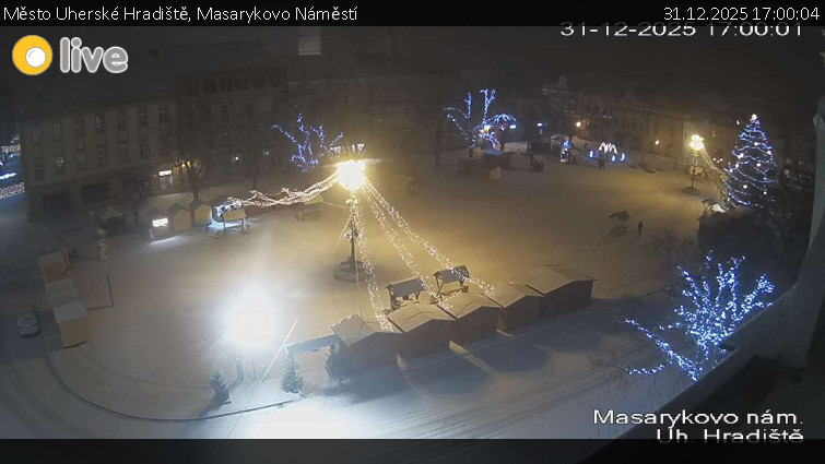 Město Uherské Hradiště - Masarykovo Náměstí - 31.12.2025 v 17:00