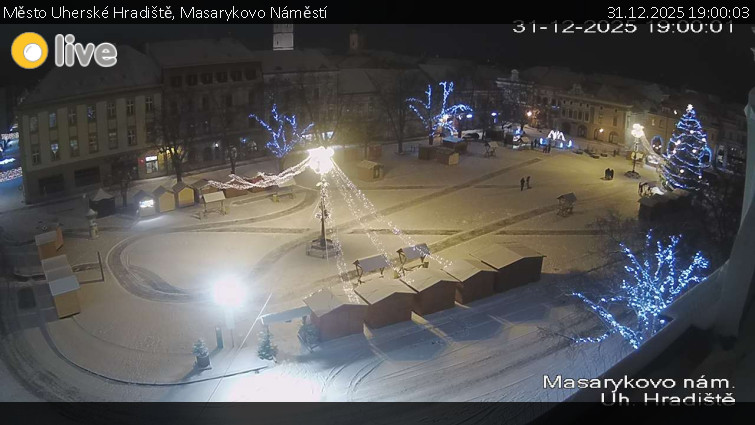 Město Uherské Hradiště - Masarykovo Náměstí - 31.12.2025 v 19:00