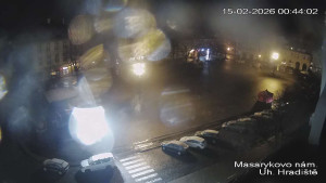 Město Uherské Hradiště - Masarykovo Náměstí - 15.2.2026 v 00:45 Město Uherské Hradiště - Masarykovo Náměstí - 15.2.2026 v 00:45