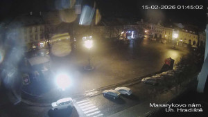 Město Uherské Hradiště - Masarykovo Náměstí - 15.2.2026 v 01:45 Město Uherské Hradiště - Masarykovo Náměstí - 15.2.2026 v 01:45