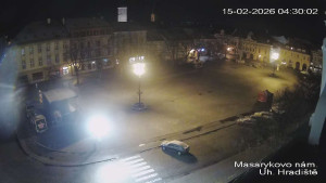Město Uherské Hradiště - Masarykovo Náměstí - 15.2.2026 v 04:30