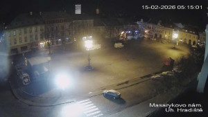 Město Uherské Hradiště - Masarykovo Náměstí - 15.2.2026 v 05:15