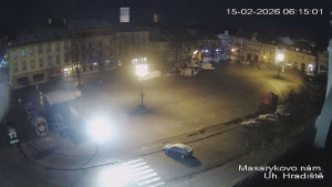 Město Uherské Hradiště - Masarykovo Náměstí - 15.2.2026 v 06:15