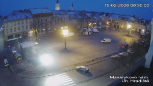 Město Uherské Hradiště - Masarykovo Náměstí - 15.2.2026 v 06:30