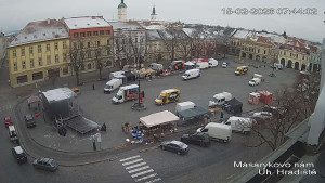 Město Uherské Hradiště - Masarykovo Náměstí - 15.2.2026 v 07:45 Město Uherské Hradiště - Masarykovo Náměstí - 15.2.2026 v 07:45