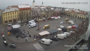 Město Uherské Hradiště - Masarykovo Náměstí - 15.2.2026 v 08:15