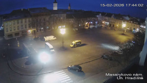 Město Uherské Hradiště - Masarykovo Náměstí - 15.2.2026 v 17:45 Město Uherské Hradiště - Masarykovo Náměstí - 15.2.2026 v 17:45