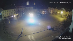 Město Uherské Hradiště - Masarykovo Náměstí - 1.4.2026 v 02:45 Město Uherské Hradiště - Masarykovo Náměstí - 1.4.2026 v 02:45