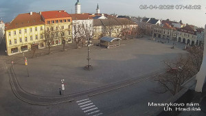 Město Uherské Hradiště - Masarykovo Náměstí - 5.4.2026 v 07:45