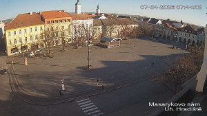 Město Uherské Hradiště - Masarykovo Náměstí - 7.4.2026 v 07:45