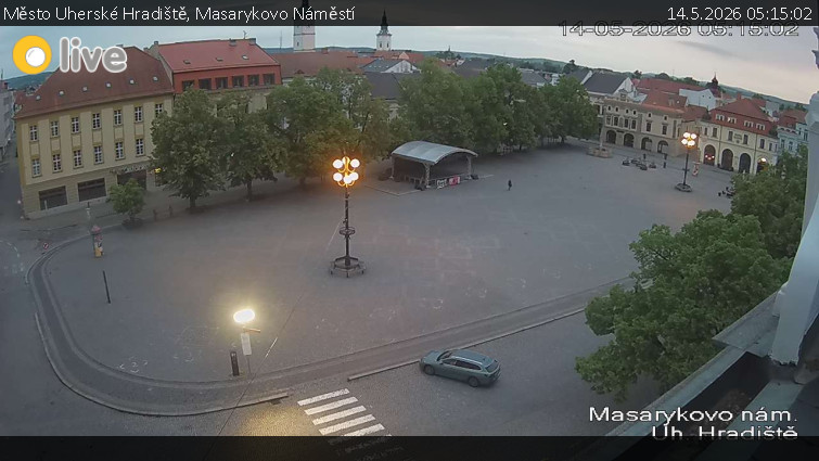 Město Uherské Hradiště - Masarykovo Náměstí - 14.5.2026 v 05:15