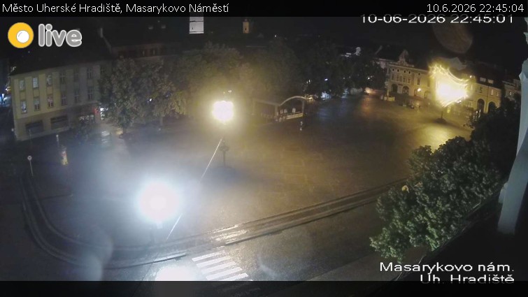 Město Uherské Hradiště - Masarykovo Náměstí - 10.6.2026 v 22:45