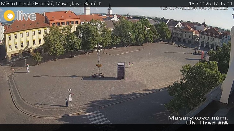Město Uherské Hradiště - Masarykovo Náměstí - 13.7.2026 v 07:45