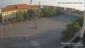 Town of Uherské Hradiště - Masaryk Square - 6.8.2026 v 06:45 Town of Uherské Hradiště - Masaryk Square - 6.8.2026 v 06:45