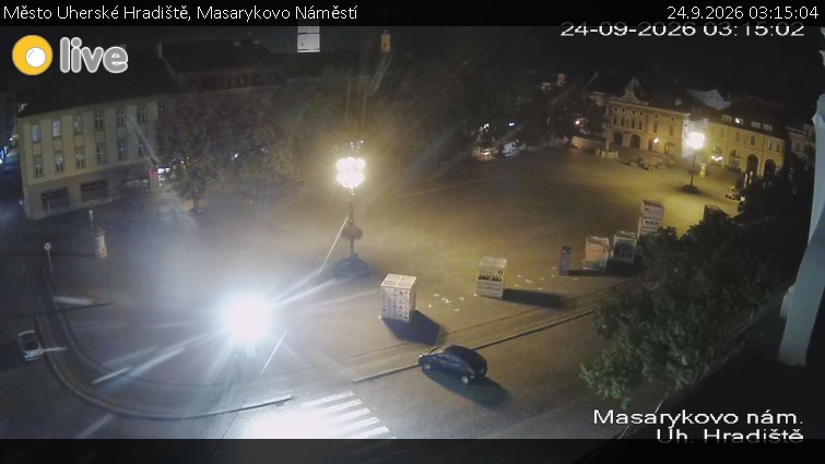 Město Uherské Hradiště - Masarykovo Náměstí - 24.9.2026 v 03:15