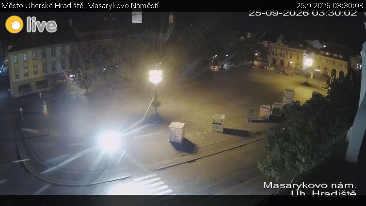 Město Uherské Hradiště - Masarykovo Náměstí - 25.9.2026 v 03:30