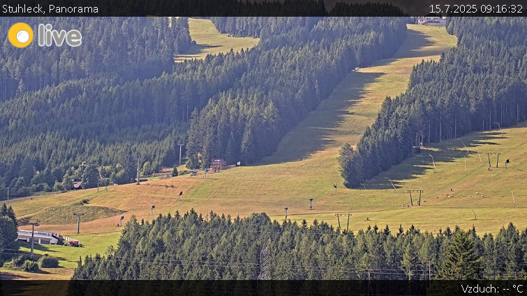 Stuhleck - Panorama - 15.7.2025 v 09:16 Stuhleck - Panorama - 15.7.2025 v 09:16