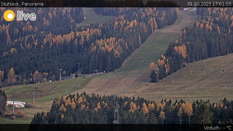 Stuhleck - Panorama - 31.10.2025 v 17:01 Stuhleck - Panorama - 31.10.2025 v 17:01