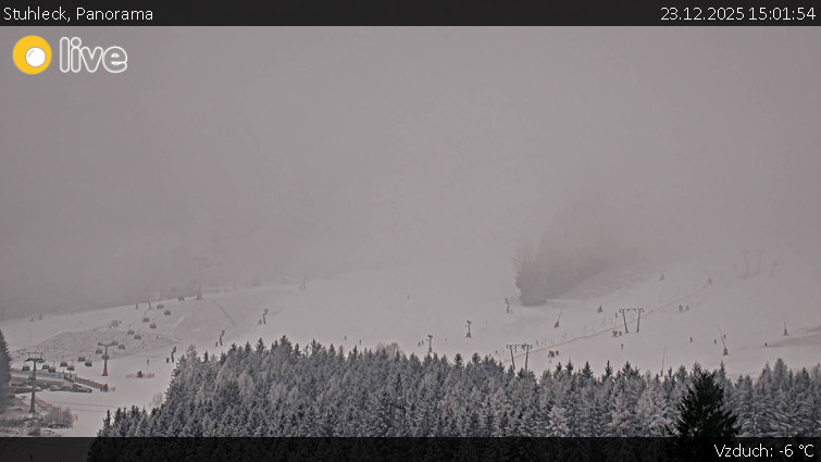 Stuhleck - Panorama - 23.12.2025 v 15:01