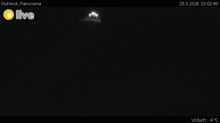 Stuhleck - Panorama - 23.3.2026 v 23:02