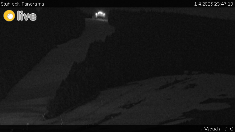 Stuhleck - Panorama - 1.4.2026 v 23:47