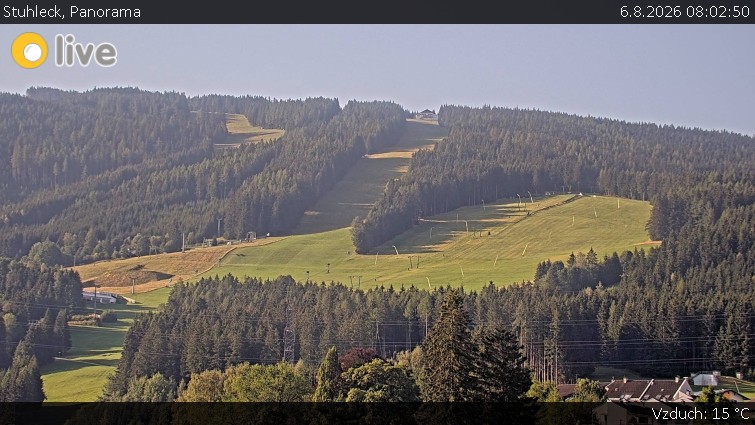 Stuhleck - Panorama - 6.8.2026 v 08:02