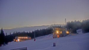 Stuhleck - Stuhleckbahn Bergstation - 22.1.2026 v 07:15 Stuhleck - Stuhleckbahn Bergstation - 22.1.2026 v 07:15