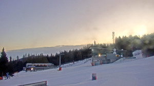 Stuhleck - Stuhleckbahn Bergstation - 22.1.2026 v 07:45