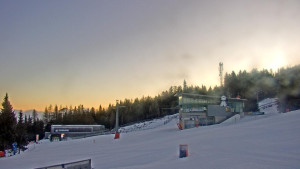 Stuhleck - Stuhleckbahn Bergstation - 27.1.2026 v 07:45