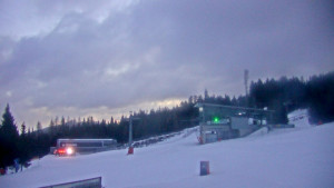 Stuhleck - Stuhleckbahn Bergstation - 13.2.2026 v 06:45 Stuhleck - Stuhleckbahn Bergstation - 13.2.2026 v 06:45