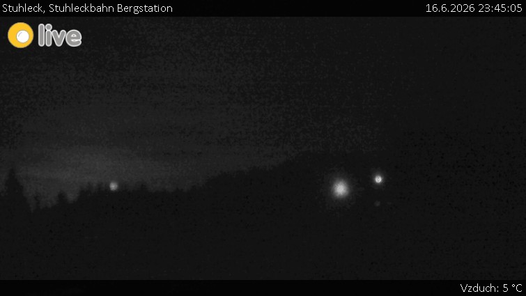 Stuhleck - Stuhleckbahn mountain station - 16.6.2026 v 23:45