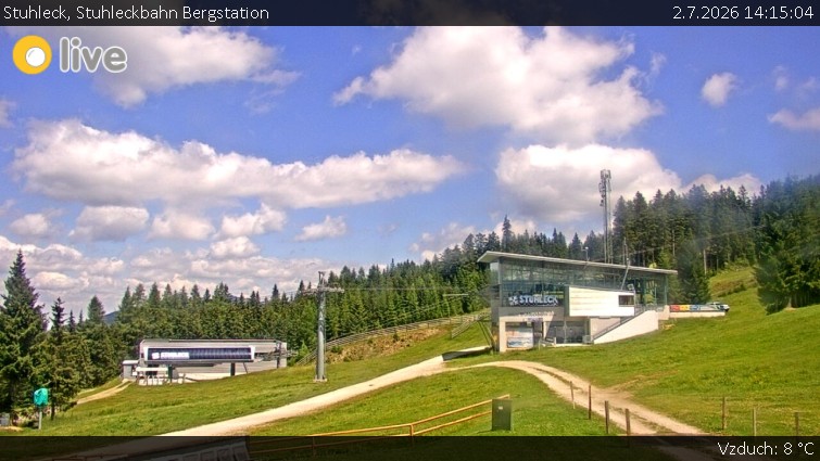 Stuhleck - Stuhleckbahn Bergstation - 2.7.2026 v 14:15
