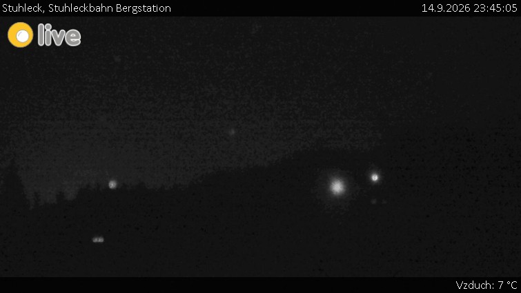Stuhleck - Bergstation der Stuhleckbahn - 14.9.2026 v 23:45