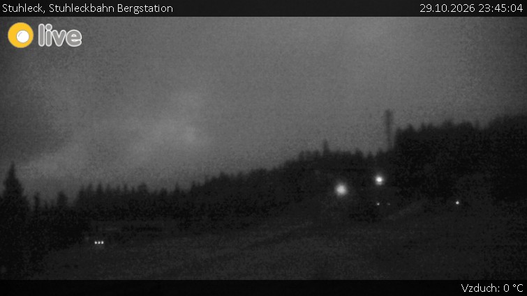 Stuhleck - Bergstation der Stuhleckbahn - 29.10.2026 v 23:45