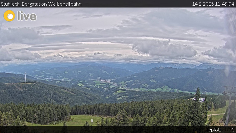 Stuhleck - Bergstation Weißenelfbahn - 14.9.2025 v 11:45
