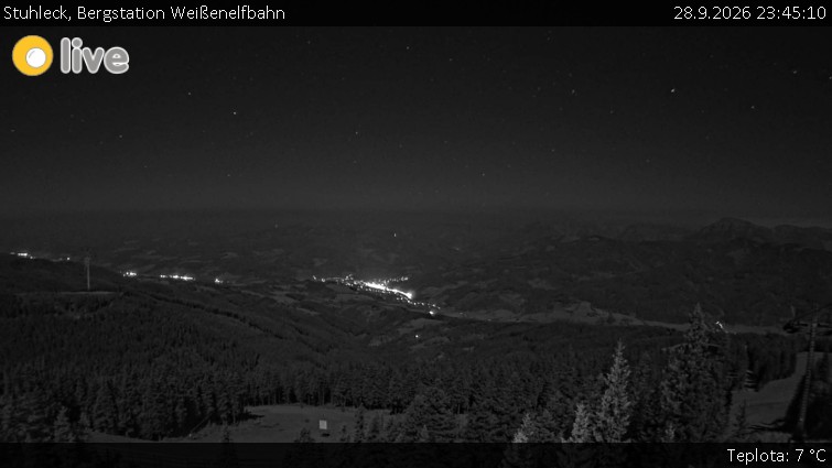 Stuhleck - Bergstation Weißenelfbahn - 28.9.2026 v 23:45