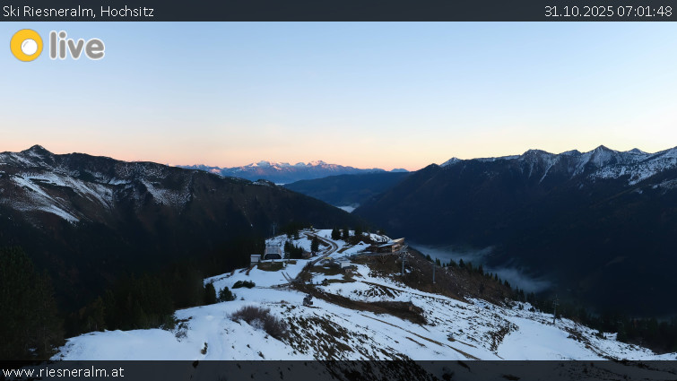 Ski Riesneralm - Hochsitz - 31.10.2025 v 07:01 Ski Riesneralm - Hochsitz - 31.10.2025 v 07:01