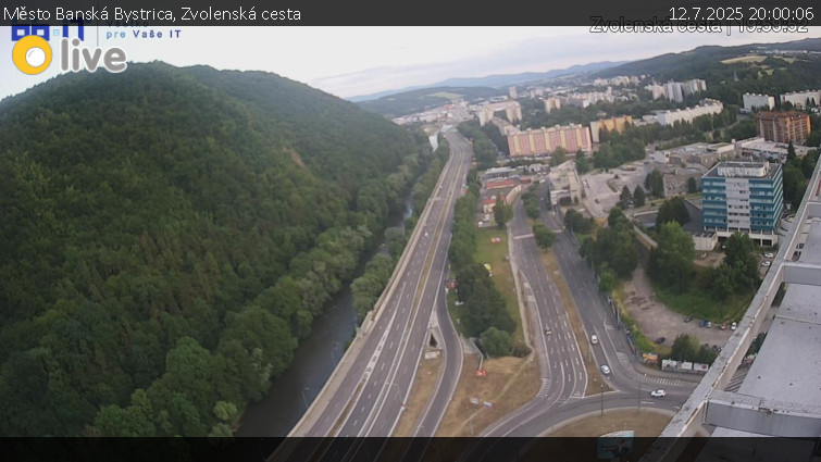Město Banská Bystrica - Zvolenská cesta - 12.7.2025 v 20:00 Město Banská Bystrica - Zvolenská cesta - 12.7.2025 v 20:00