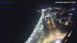 Město Banská Bystrica - Zvolenská cesta - 13.9.2025 v 21:45