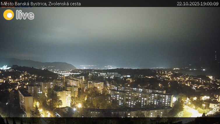 Město Banská Bystrica - Zvolenská cesta - 22.10.2025 v 19:00