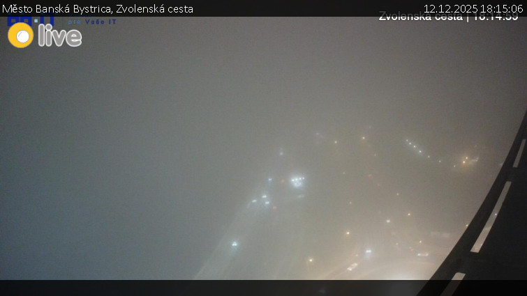 Město Banská Bystrica - Zvolenská cesta - 12.12.2025 v 18:15