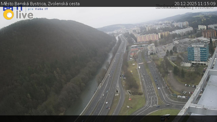 Město Banská Bystrica - Zvolenská cesta - 20.12.2025 v 11:15