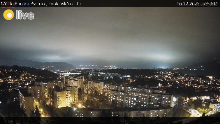Město Banská Bystrica - Zvolenská cesta - 20.12.2025 v 17:30
